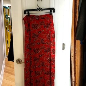 Red skirt from Coldwater  Creek.Size large.